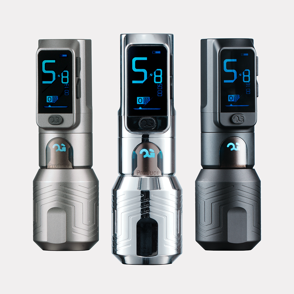 PIONEER-FURY Ⅱ Wireless Tattoo Machine Pen – 4.2mm Stroke Rotary