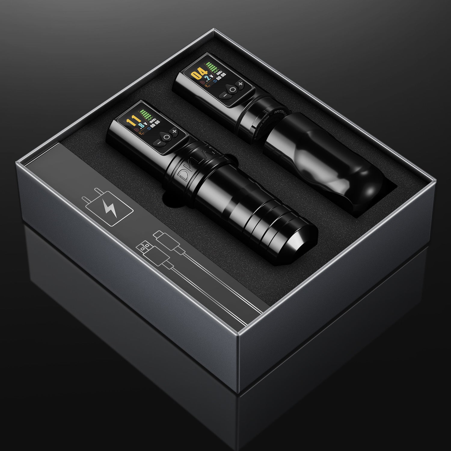 DKLAB DK-W1 Pro Wireless Tattoo Machine Pen – High-Performance Coreless Motor, Portable Rotary Pen for Tattoo Artists