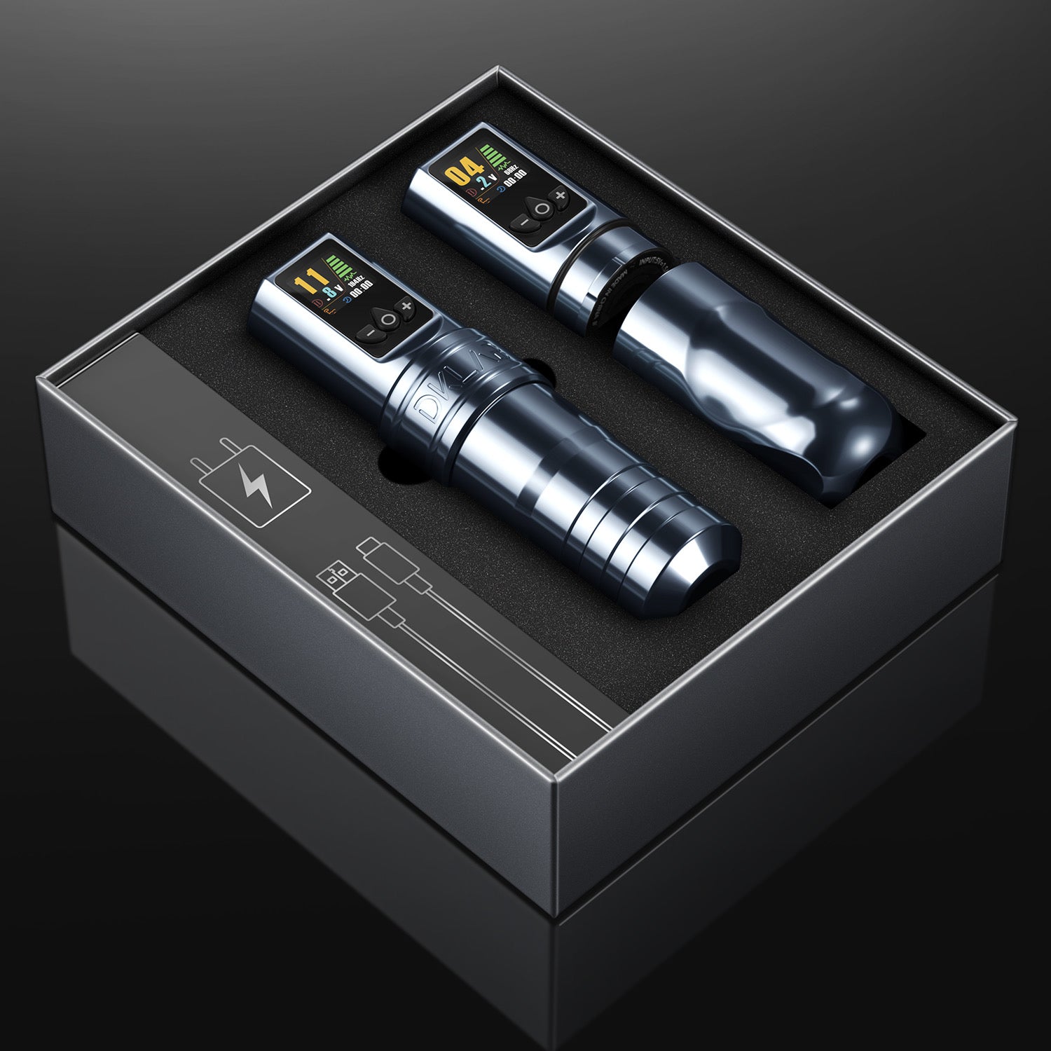 DKLAB DK-W1 Pro Wireless Tattoo Machine Pen – High-Performance Coreless Motor, Portable Rotary Pen for Tattoo Artists